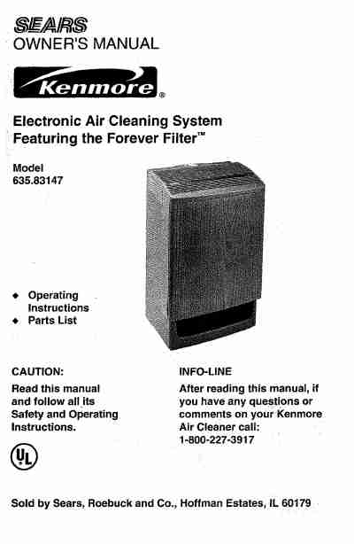 Kenmore Air Cleaner 147-page_pdf